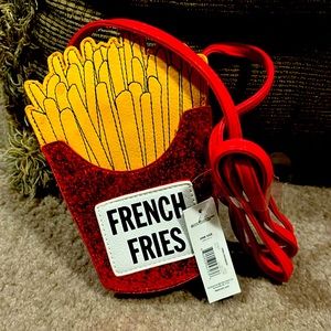 French fries purse. New